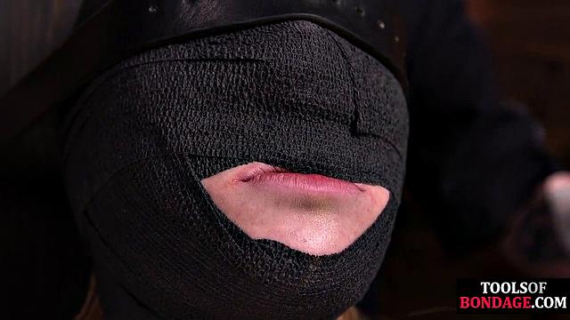 Submissive bitch bonded