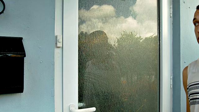 Sexy blonde Victoria Lobov loves young cock