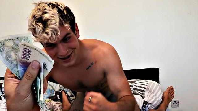 Euro guy picked up and assdrilled in homemade POV