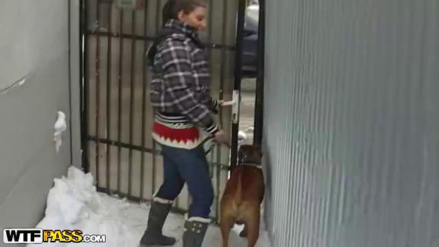 Horny couple making out in kitchen