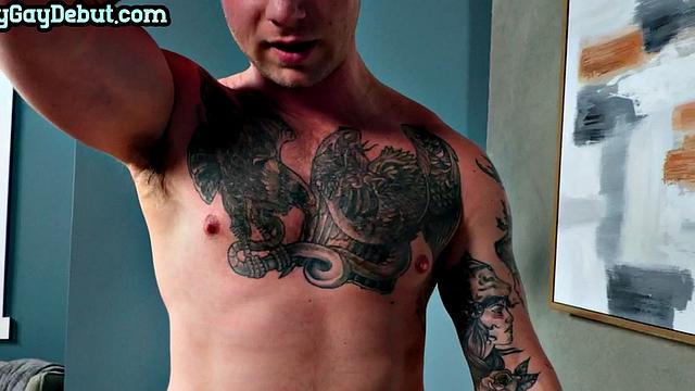 Amateur debut barebacks jock on casting till cumshot