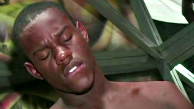 Half awake, Jefferson Garcia caresses his cock until two underwear-clad beauties appear out of nowhere. Both begin tonguing the Latin boy, while licking the briefs right off of each other.