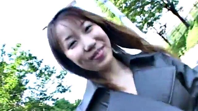 Cute asian solo teen fingerbangs pussy