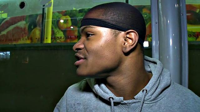 Nubian thug fucked in public laundry room by white