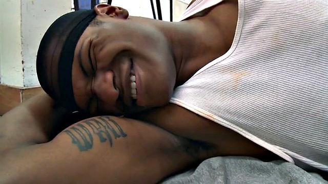 Nubian thug fucked in public laundry room by white