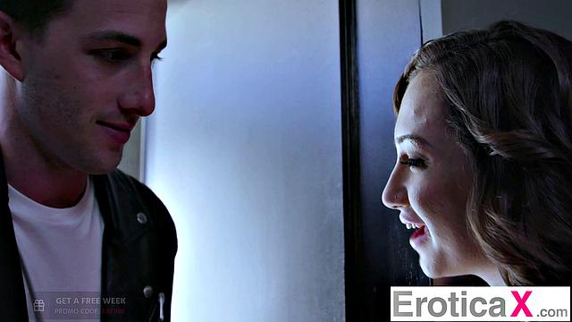 Brunette Beauty Loses Virginity To Bad Boy - Lily Jordan - EroticaX