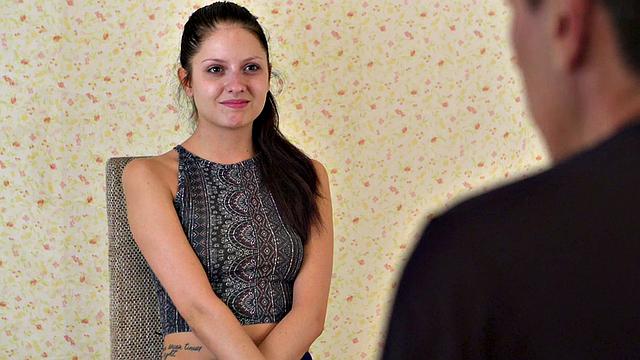 Public BDSM anal babe fucked in rough group sex for voyeurs