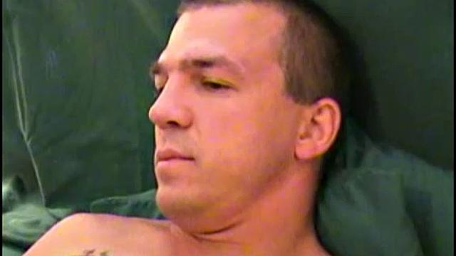 Rodney strips down and strokes his hard cock for the camera