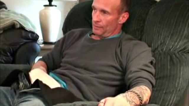 A familiar face, this young man is another casualty of the disastrous economy we are in at the moment. Tim is 41 years old, 6 foot and 165 pounds. He makes his living doing odd jobs and whatever he can.