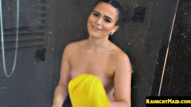 POV Latina maid gets pussypounded