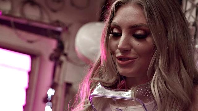 Big Tits Blonde Milf Cherry of the Month Kayley Gunner Strips and Masturbates With Toys