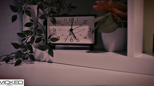 Wicked - Smokin Blonde Gets Her Tight Pussy Pounded In The 50's