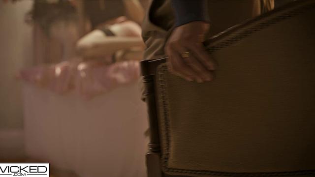 Wicked - Smokin Blonde Gets Her Tight Pussy Pounded In The 50's