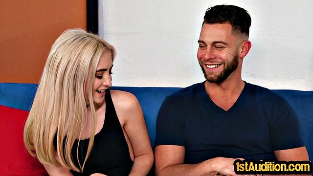 21yo blonde cunts mashed on casting