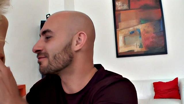 Pretty Katy swallows cum