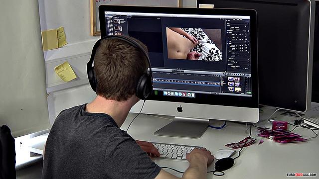 Fucking The Editor's Tight Butt - Casper Ellis &amp;amp; James Lewis