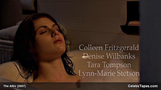 Alexandra Daddario side boobs