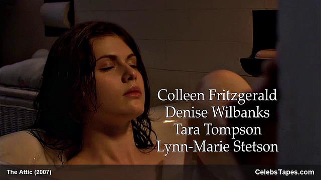 Alexandra Daddario side boobs