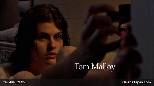 Alexandra Daddario side boobs