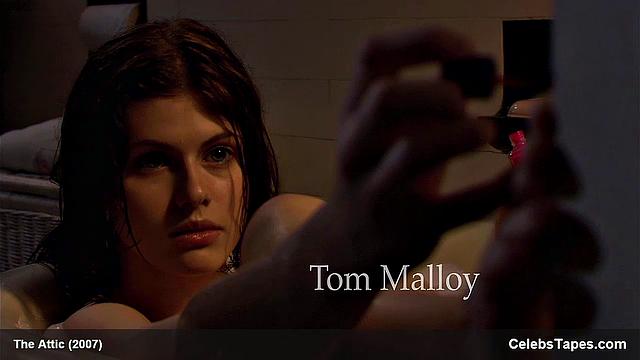 Alexandra Daddario side boobs