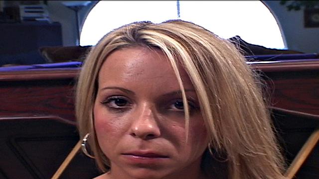 Blonde Teen Heidi Miller gives a POV Handjob