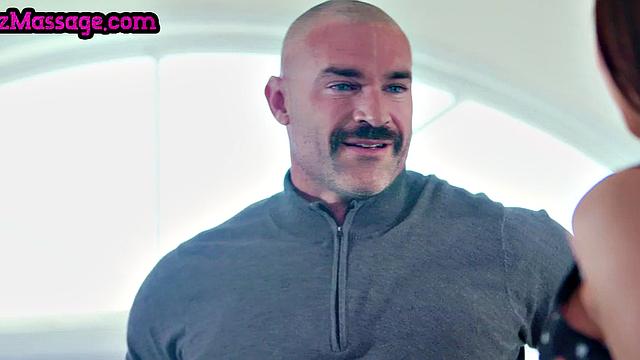 Stunning Lesbians sharing in 3some