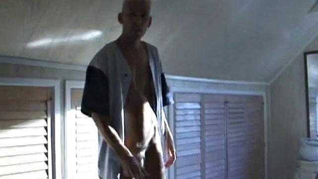 Blond Twink Stroking