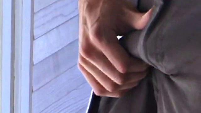 Blond Twink Stroking