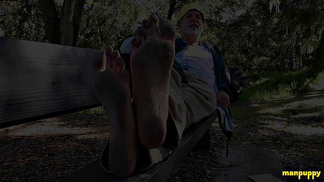 Homeless Man Foot Worship - Richard Lennox