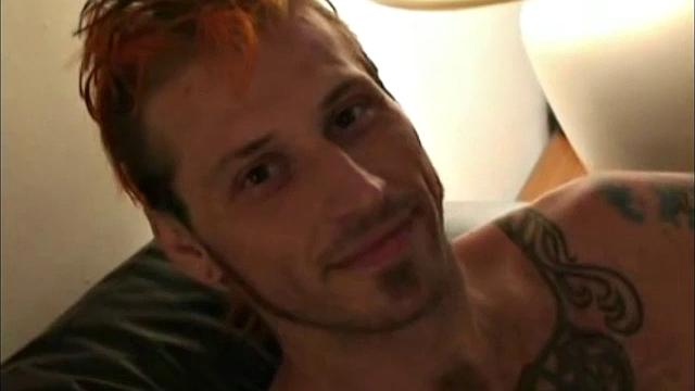 Covered in tattoos and hair died orange, this wild looking man is both sensible and intelligent. When he arrived on his motorcycle, wearing leather pants, I was smitten. Greve is quite a character, and there's never a dull moment with him.