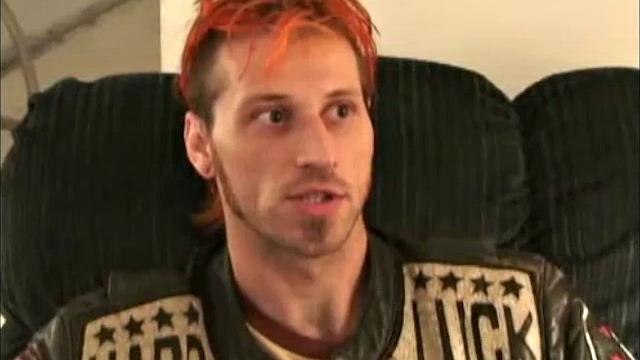 Covered in tattoos and hair died orange, this wild looking man is both sensible and intelligent. When he arrived on his motorcycle, wearing leather pants, I was smitten. Greve is quite a character, and there's never a dull moment with him.