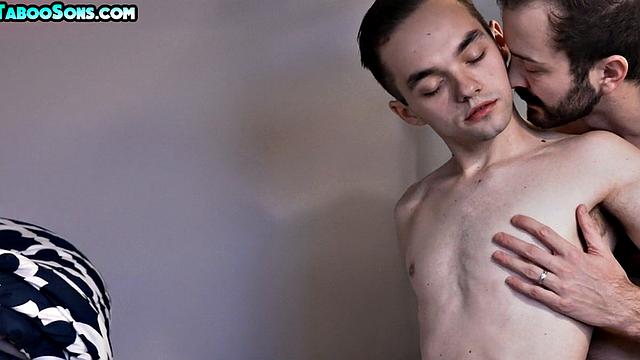 Twink with fetish barebacked by stepdad in laundryroom