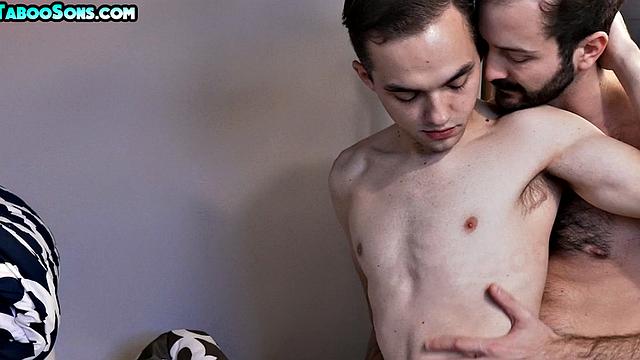 Twink with fetish barebacked by stepdad in laundryroom