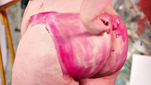 Sashaa's Breast Painting