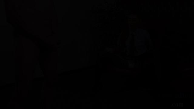 Classy redhead voyeur teasing guy