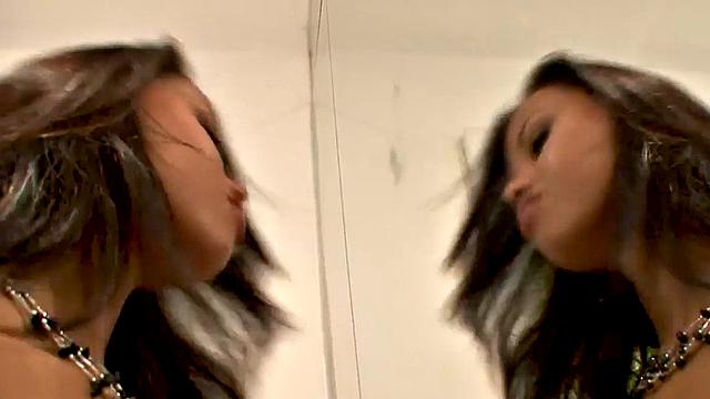 Ass fucked lady banged by big dick after sucking