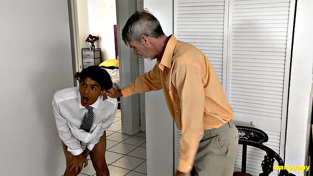 Ear Fetish Domination for Step-Son - Julian Jaden & Richard Lennox
