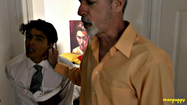 Ear Fetish Domination for Step-Son - Julian Jaden & Richard Lennox