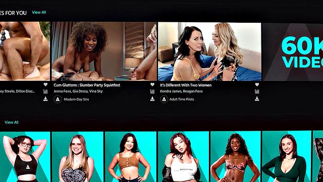 ADULT TIME - Jennifer White Gives Oiled-Up Nuru Couples Massage to Save Melissa Stratton's Marriage