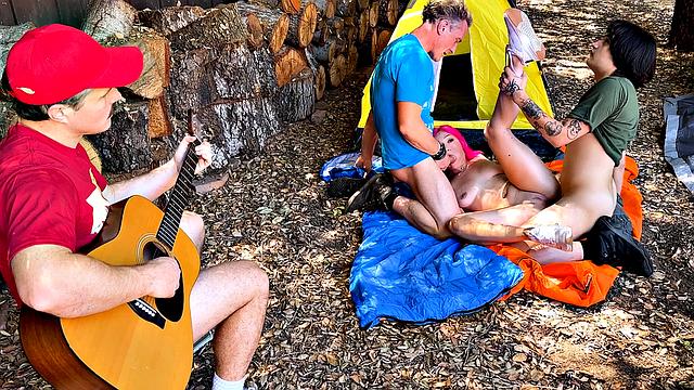 Share Your Camper Cutie Bathed in Cum