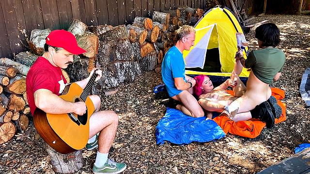 Share Your Camper Cutie Bathed in Cum