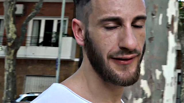 two straight backpackers get dared into raw gay sex for cash and cum hard on each other's faces
