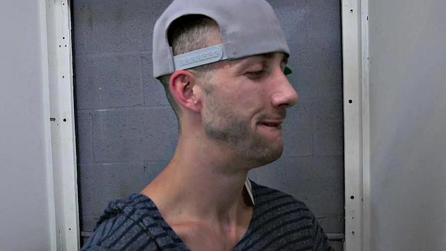 Gloryhole road trip: American babe gets her ass licked and fucked hard in a baseball cap