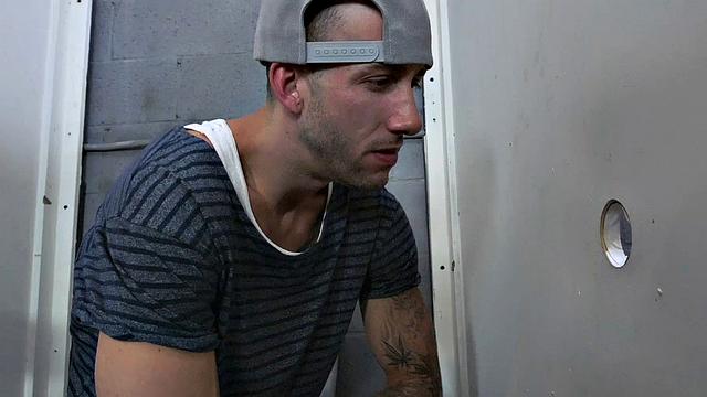 Gloryhole road trip: American babe gets her ass licked and fucked hard in a baseball cap