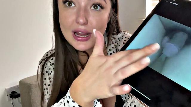 SPH solo femdom babe in heels talks humiliative