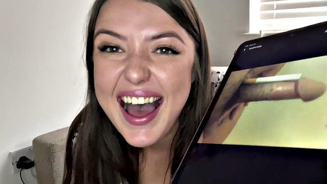 SPH solo femdom babe in heels talks humiliative