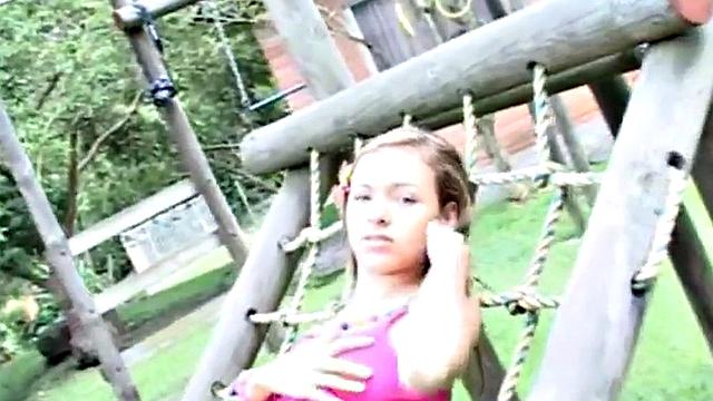 Sexy teen Selina masturbates for the camera