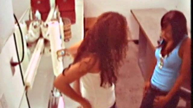 Horny office lesbians licking pussy