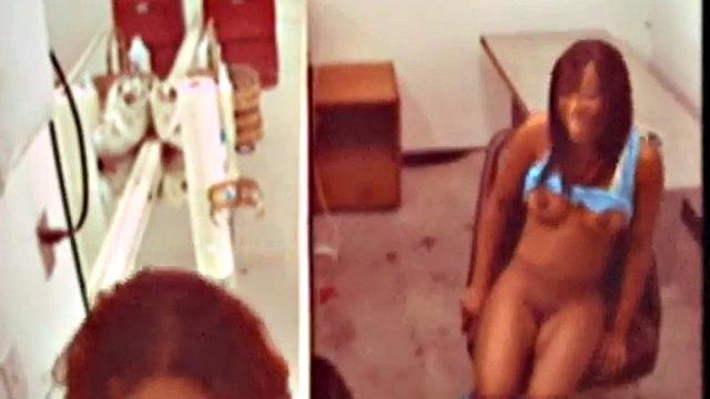 Horny office lesbians licking pussy