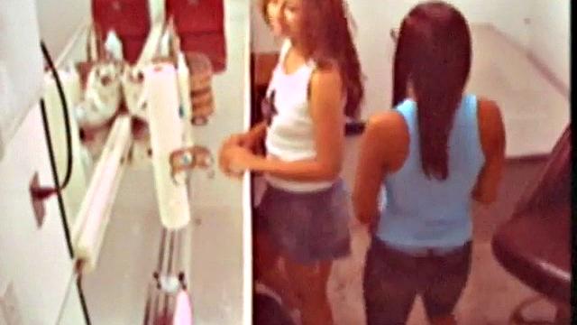 Horny office lesbians licking pussy